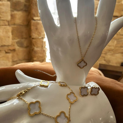 SET TREBOLES : VERDES / BLANCOS / ROJOS Y NEGROS