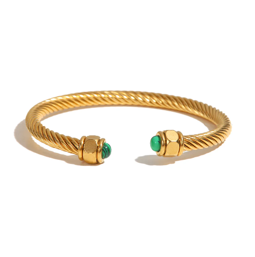 PULSERA CORDON ORO LAMINADO 18K